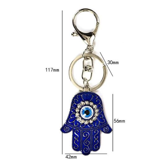 LuckyEye key chain hamsa#1025-B
