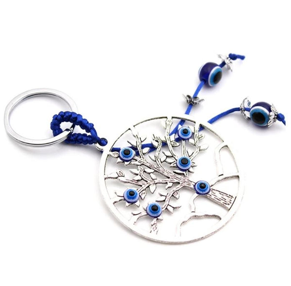 Evil Eye  Tree of Life Purse Accessory / Keychain  #4510
