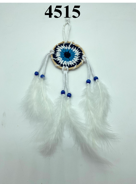 Handmade Dream Catchers with Feathers Small Wall Hanging  #4515