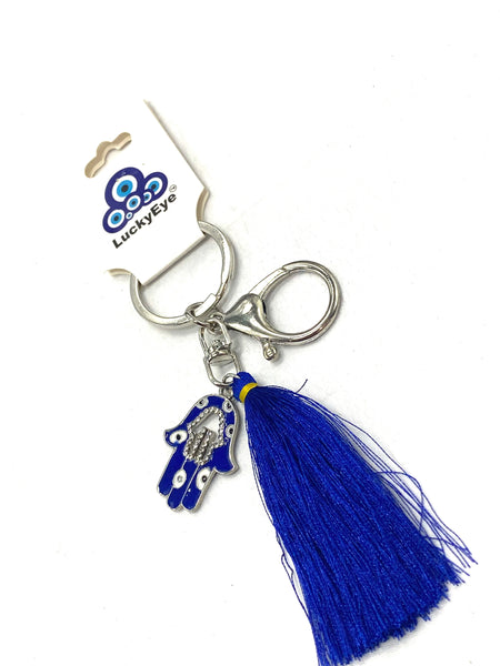 Evil Eye  Hamsa  Purse Accessory / Keychain  #4500