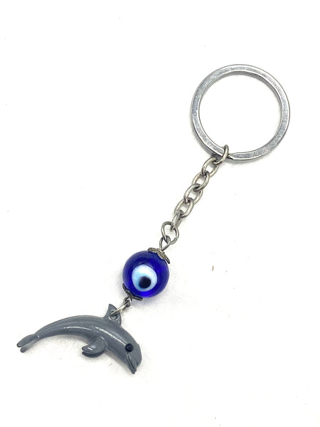 Evil Eye Dolphin Key chain #1331