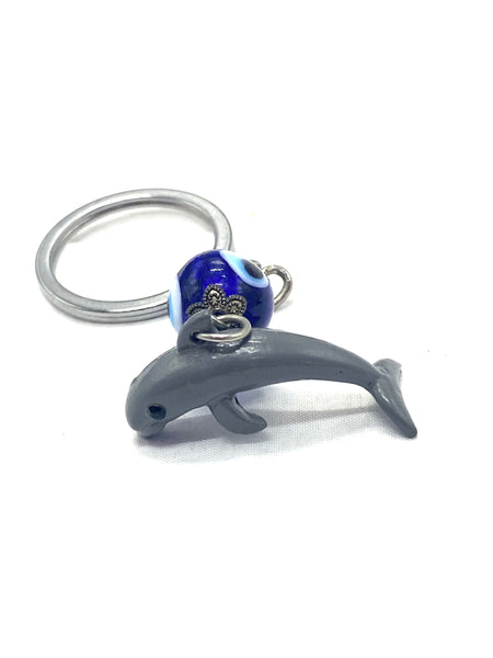 Evil Eye Dolphin Key chain #1331