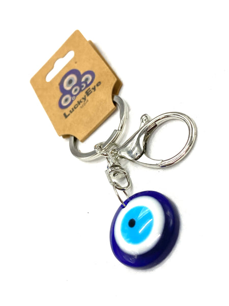 Classic small Evil Eye Keychain Talisman #1020s