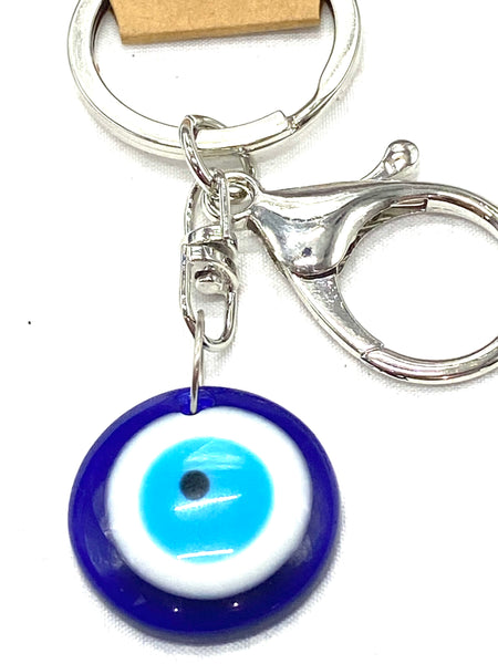 Classic small Evil Eye Keychain Talisman #1020s
