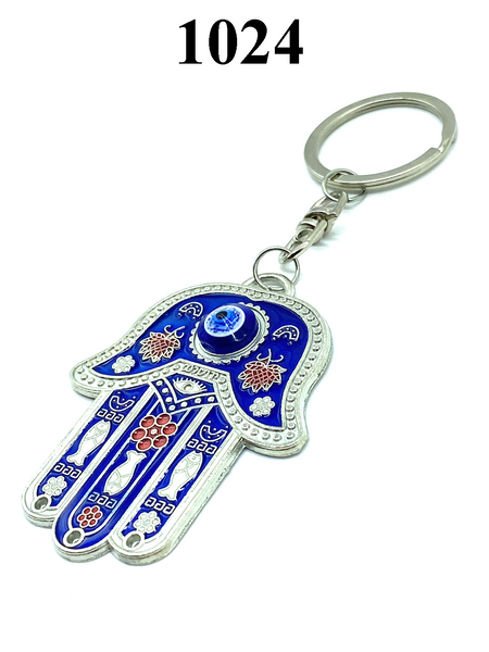 Evil Eye Hamsa Keychain Hand of Fatima #1024