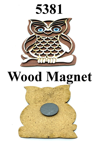 Evil Eye Wood   Magnet