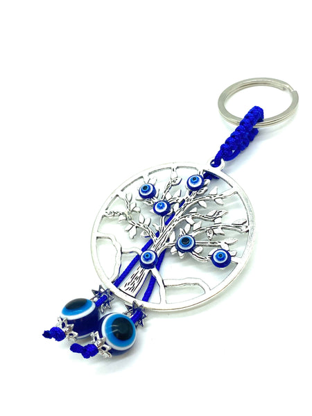Evil Eye  Tree of Life Purse Accessory / Keychain  #4510