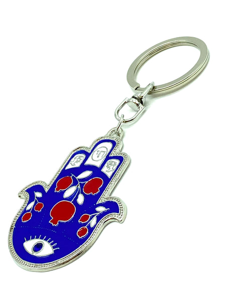 Evil Eye Hamsa Keychain Hand of Fatima #1019