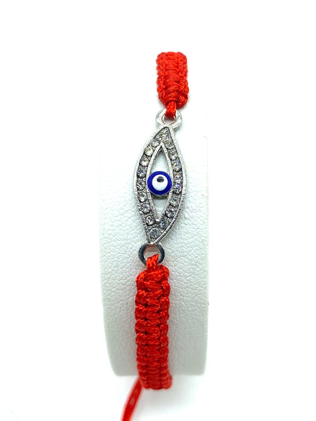 Evil Eye Charm Macrame Bracelet #2802