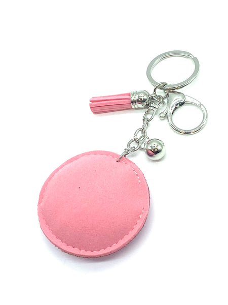 Blue Evil Eye Puffy Key Chain Purse Charm Handbag Accessory#1002