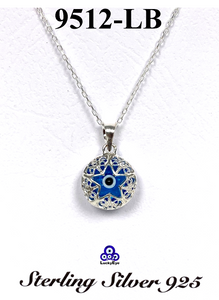 925 Evil Eye Sterling Silver Necklace #9512