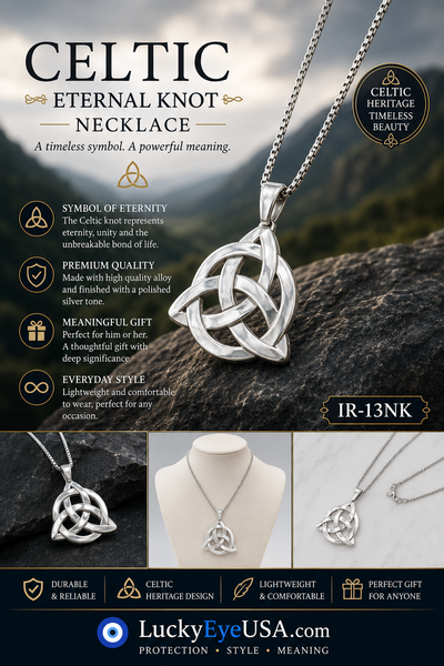 Celtic Jewelry Necklace #IR-13NK