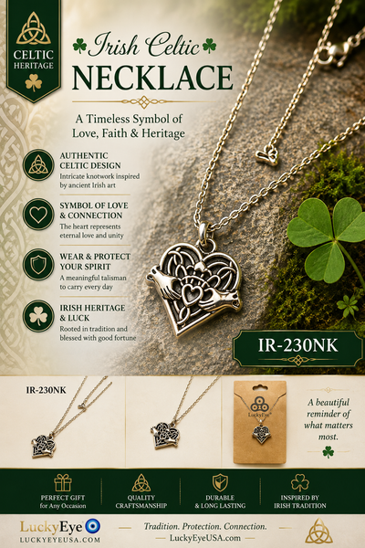 Celtic Jewelry Necklace #IR-230NK