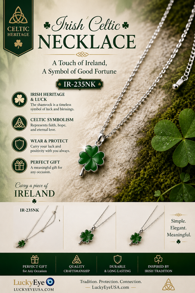 Celtic Jewelry Necklace #IR-235NK