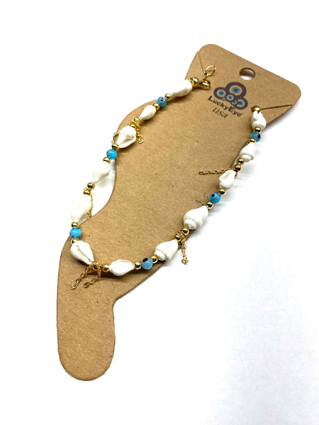LuckyEye Gold Plated Anklet#2526