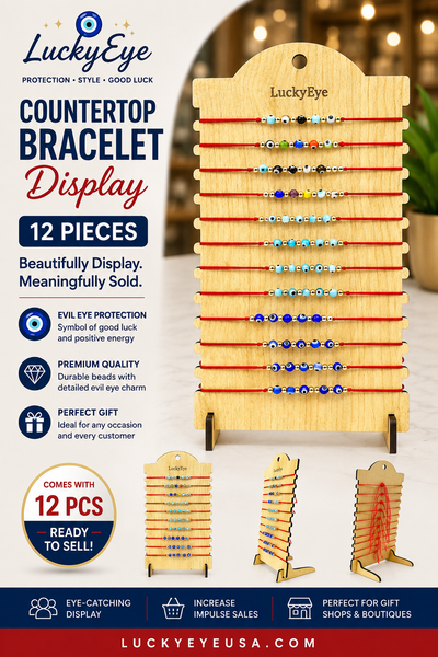 LuckyEye  Bracelets Display #DS-BR2591