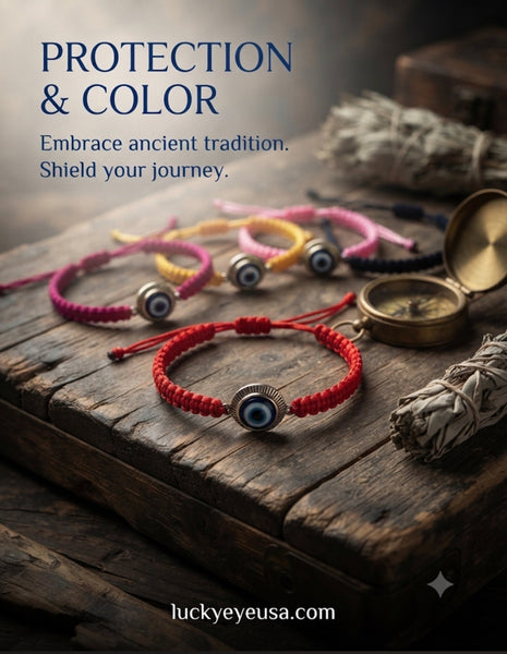 Classic Evil Eye Macrome  Bracelet #2617