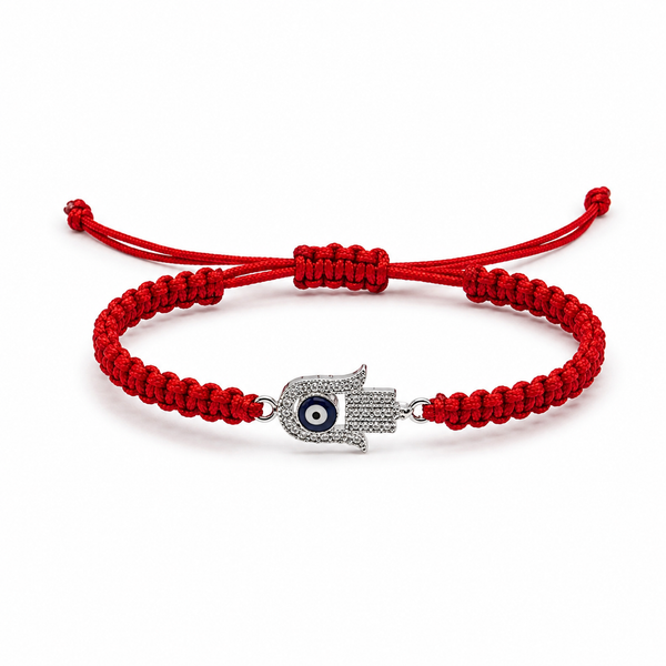 LuckyEye CZ Hamsa bracelet #2623