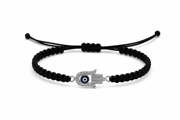 LuckyEye CZ Hamsa bracelet #2623