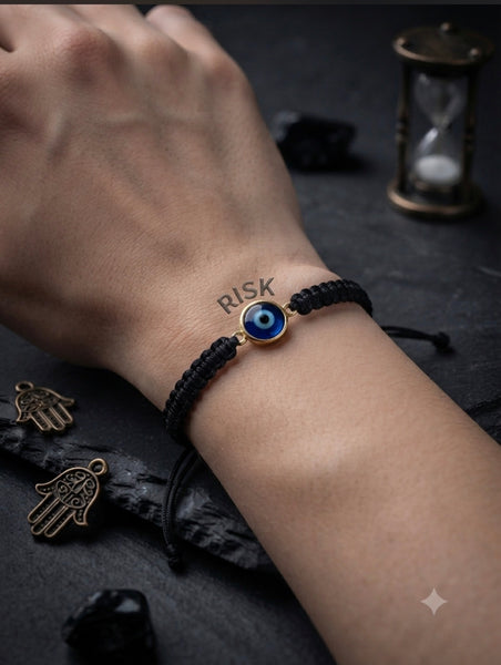 Classic LuckyEyeThree Color Macrome Bracelet #2634