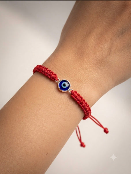 Classic LuckyEyeThree Color Macrome Bracelet #2634