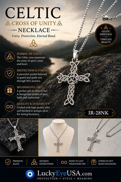 Celtic Jewelry Necklace #IR-28NK