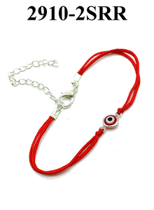 Small Evil Eye Rope Bracelet #2910-SRR