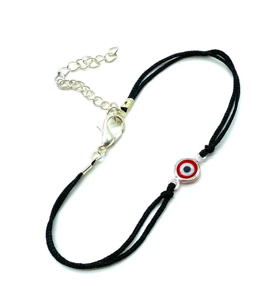 Small Evil Eye Rope Bracelet #2910-GBB
