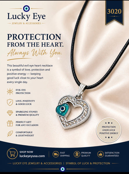 Evil Eye Necklace #3020