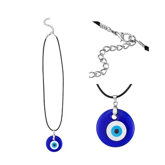 Evil Eye traditional glass eye necklace #3059