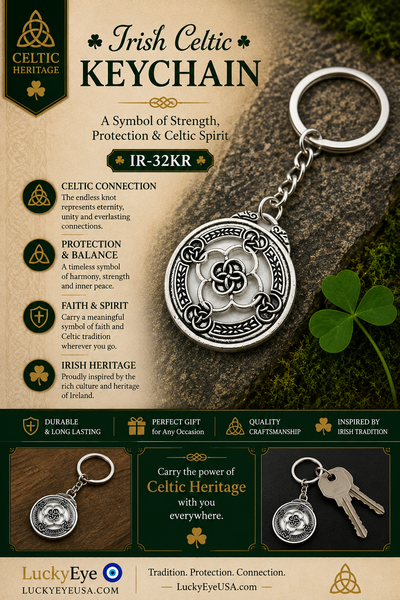 Celtic Jewelry Key Chain #IR-32KR