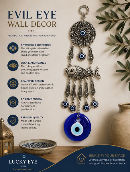 Lucky Eye Fish Home Decore #5038