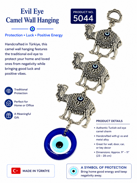 Lucky Eye 3 Camels Home Decor #5044
