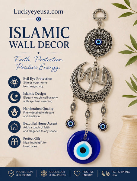 Evil Eye Prayer Wall Decor #5175