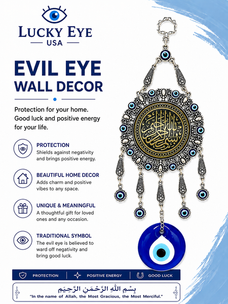 Evil Eye  Home Decor #5184-G
