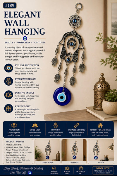 Evil Eye  Wall Hanging #5189