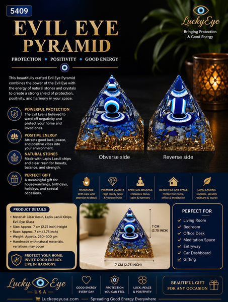 Evil Eye Pyramid #5409