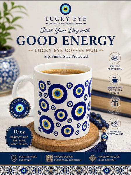 Evil Eye mug #5950