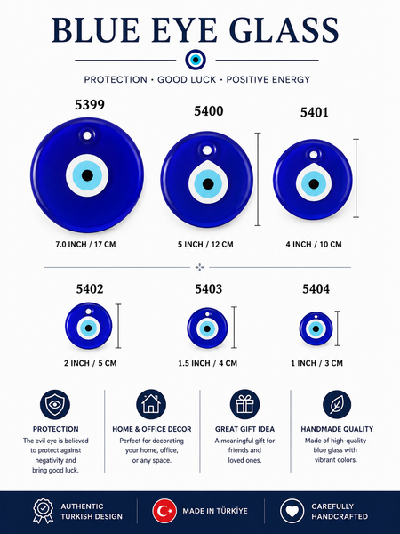 Blue Glass Evil Eye
