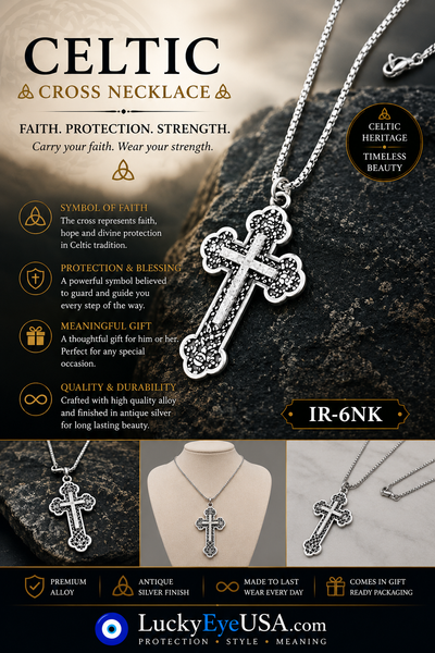 Celtic Jewelry Necklace #IR-6NK