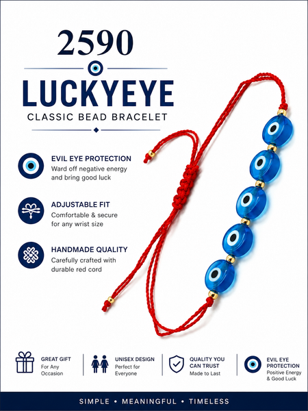 LuckyEye  Classic Bead Bracelet #2590