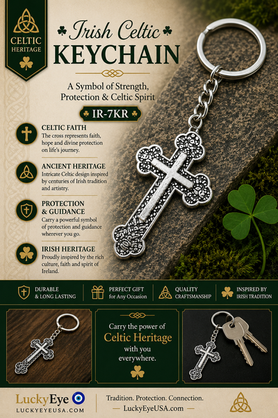 Celtic Jewelry Key Chain #IR-7KR
