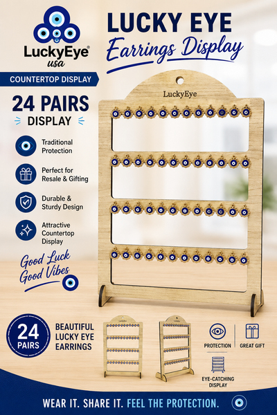 LuckyEye  Earring Display #DS-ER8077