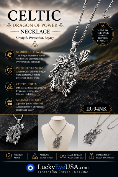 Celtic Jewelry Necklace #IR-94NK