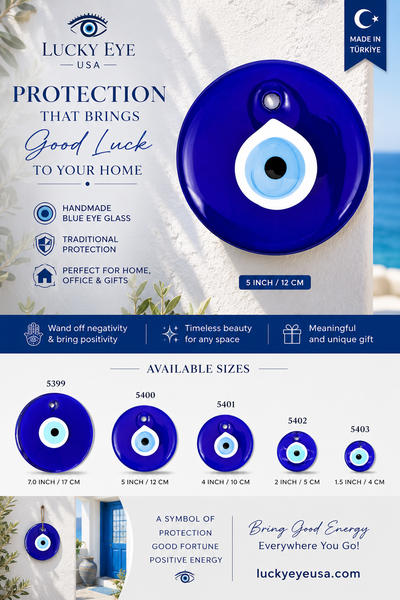 Blue Glass Evil Eye