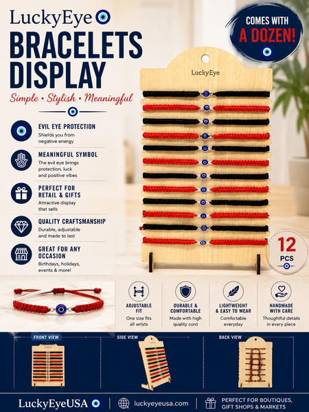 LuckyEye  Bracelets Display #DS-BR2911