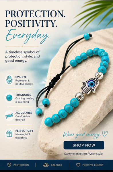 Evil Eye  Adjustable LuckyEye Bracelet #2747