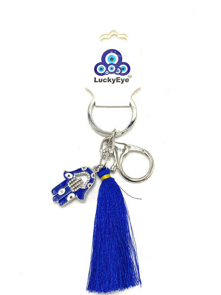 Evil Eye  Hamsa  Purse Accessory / Keychain  #4500