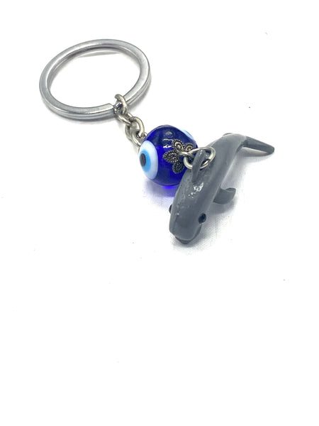 Evil Eye Dolphin Key chain #1331