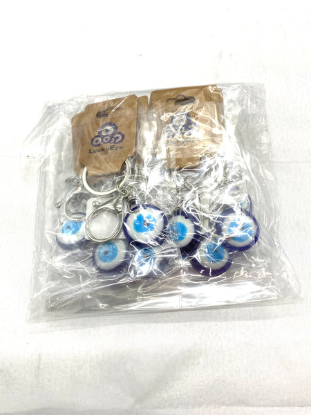 Classic small Evil Eye Keychain Talisman #1020s